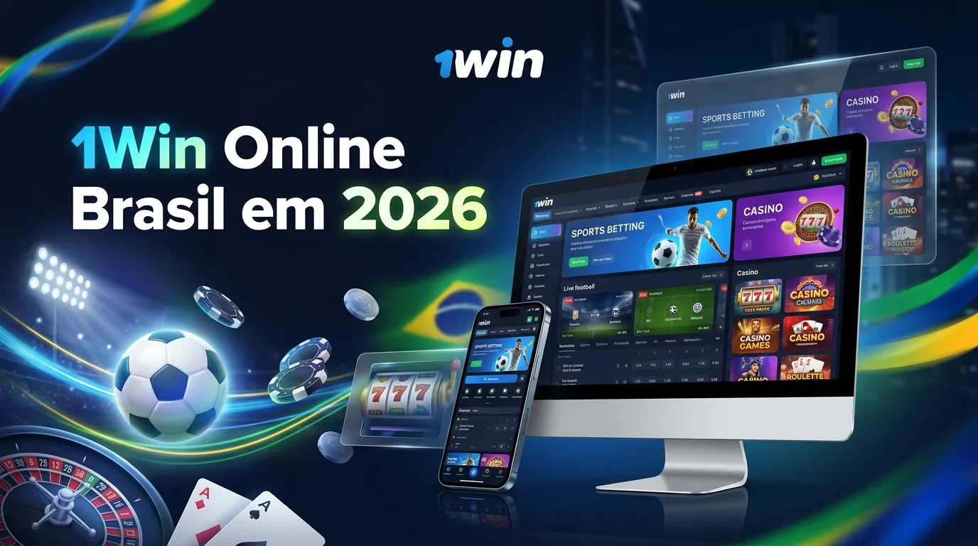 1Win Online Brasil com Esportes, Cassino e Pagamentos em 2026